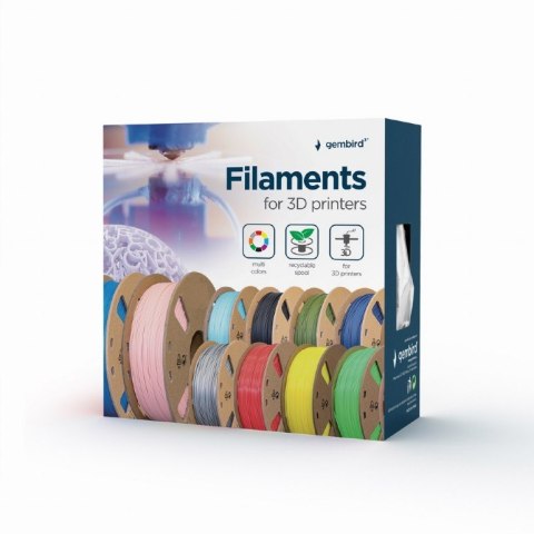 Filament drukarki 3D PLA/1.75mm/żółty Gembird
