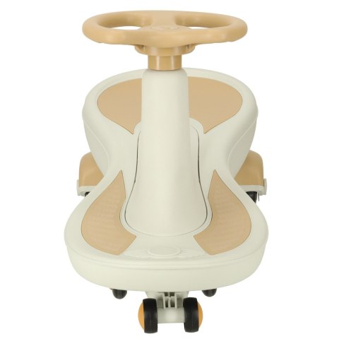 Jeździk grawitacyjny LED Swing Fix S4 świecące koła z muzyką grający 76cm złoto-biały max 100kg Kik Sp. z o. o. Sp. k.