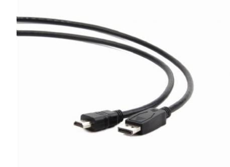 Kabel DisplayPort do HDMI męski czarny 5m Gembird