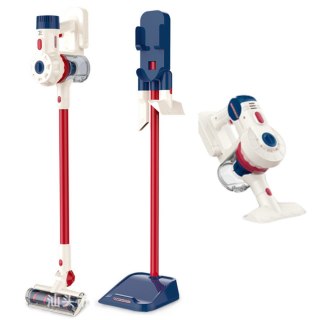 Odkurzacz Pionowy Zestaw do Sprzątania Dla Dzieci Stacja Światła Dźwięki Biały LEAN Toys