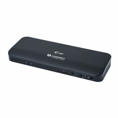 Stacja dokującaThunderbolt 3/USB-C Dual 4K Docking Station + USB-C to DisplayPort Cable (1,5m) + Power Delivery 60W I-tec