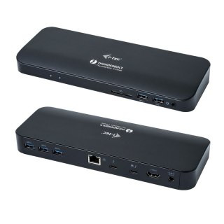 Stacja dokującaThunderbolt 3/USB-C Dual 4K Docking Station + USB-C to DisplayPort Cable (1,5m) + Power Delivery 60W I-tec