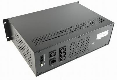 Zasilacz awaryjny UPS 1200VA Line-in 2xC13 2xSchuko USB Gembird