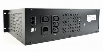 Zasilacz awaryjny UPS 1200VA Line-in 2xC13 2xSchuko USB Gembird