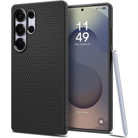 Etui pokrowiec na Samsung Galaxy S25 Ultra Liquid Air - czarne SPIGEN