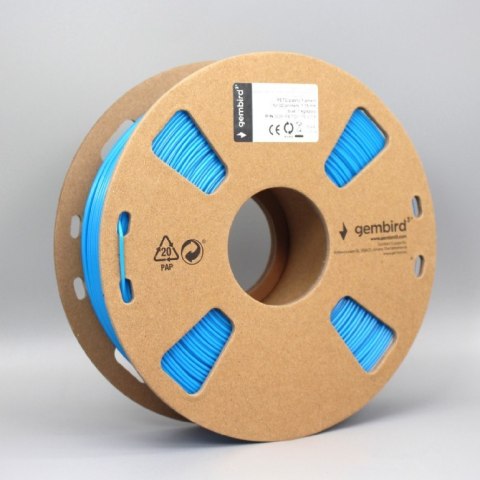 Filament drukarki 3D PETG/1.75mm/1kg/niebieski Gembird