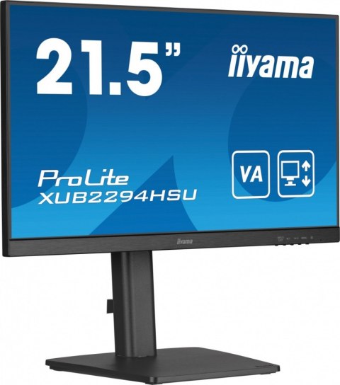 Monitor 21.5 cali XUB2293HSU-B7 IPS, 100Hz, Pivot, HAS(150mm), 300cd IIYAMA