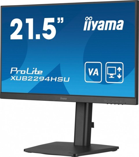 Monitor 21.5 cali XUB2293HSU-B7 IPS, 100Hz, Pivot, HAS(150mm), 300cd IIYAMA