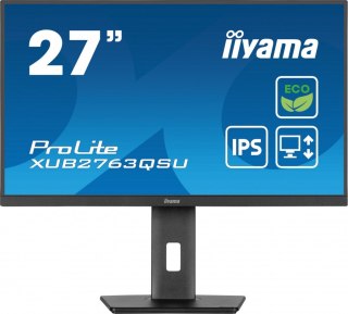Monitor 27 cali ProLite XUB2763QSU-B1 IPS,QHD,HAS,100Hz IIYAMA