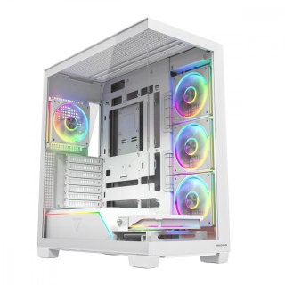Obudowa PC VOLCANO STELLAR PLUS ARGB MIDI 5F Biała MODECOM