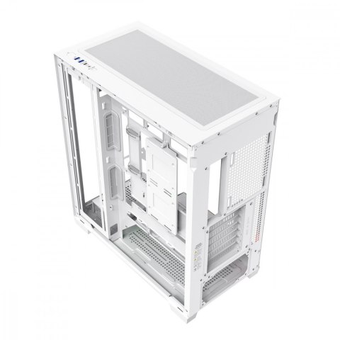 Obudowa PC VOLCANO STELLAR PLUS ARGB MIDI NF Biała MODECOM