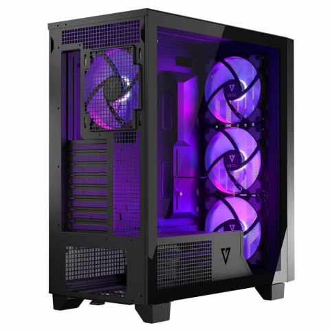 Obudowa komputerowa Volcano Perun Apex ARGB Midi czarna MODECOM