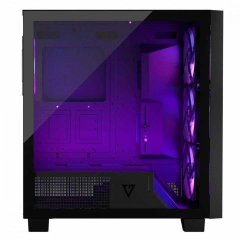 Obudowa komputerowa Volcano Perun Apex ARGB Midi czarna MODECOM