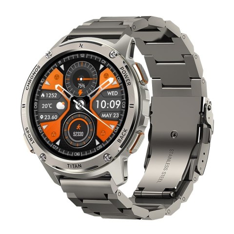 Smartwatch FW110 Titan Chronos Srebrny Maxcom