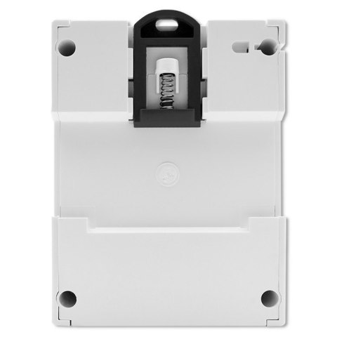 Trójfazowy elektroniczny licznik | miernik zużycia energii na szynę DIN | 400V | 100A | LCD | 4P Qoltec