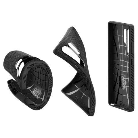 Etui pokrowiec na Samsung Galaxy S25 Ultra Liquid Air - czarne SPIGEN