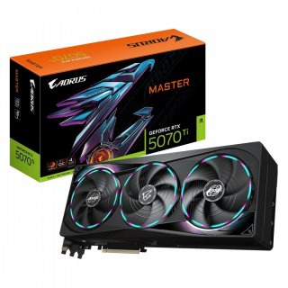 Karta graficzna GeForce RTX 5070 Ti AORUS MASTER 16G 256BIT GDDR7 3DP/HDMI Gigabyte