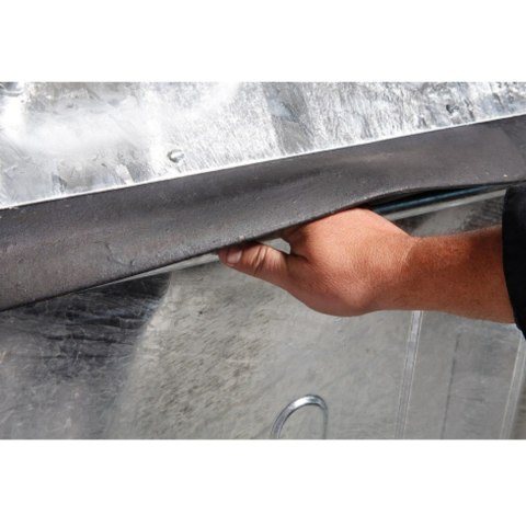 Metalowy kontener na odpady śmieci popiół ogniotrwały 1100L EU GSG24