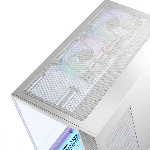 Obudowa komputerowa Volcano Panorama Midi biała MODECOM