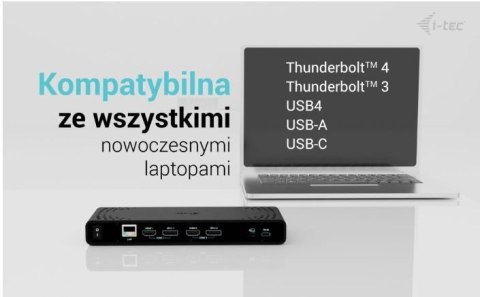 Stacja dokująca Universal Dual 4K Display Power Delivery 85W I-tec