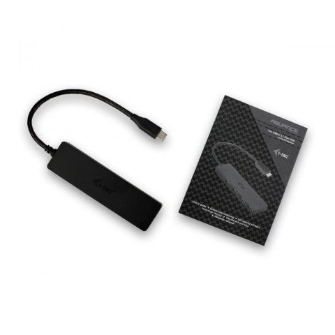 USB-C Slim pasywny HUB 4x USB 3.0 do podłączenia USB-A/USB-C I-tec