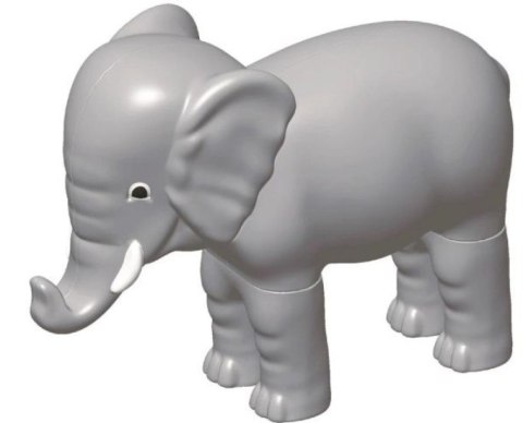 Zestaw Malblo Magnetic Mini Zwierzęta z dżungli MALIK