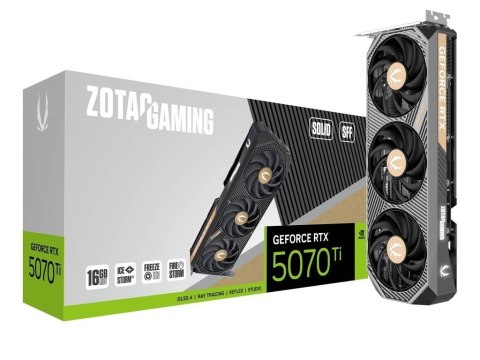 Karta graficzna GeForce RTX 5070 Ti SOLID SFF 16GB GDDR7 256bit 3DP/HDMI ZOTAC