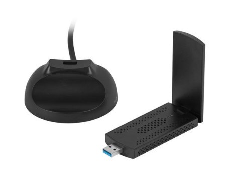 Karta sieciowa bezprzewodowa WIFI NC-3000-WI USB 3.0 AX3000 TRI-BAND 2 wewnętrzne anteny Lanberg