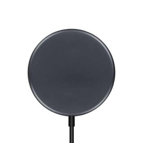 MagSpot Wireless Charger Aluminiowa ładowarka indukcyjna MagSafe 15W Grafitowa CRONG