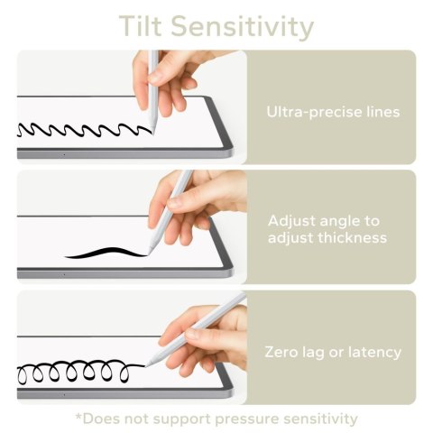 Rysik magnetyczny do tabletu iPad Digital Magnetic Stylus Pen 3 - biały Tech-Protect