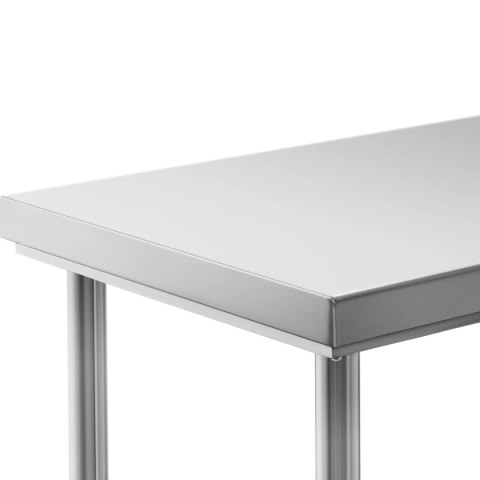 Stół blat roboczy centralny stalowy z półką 120 x 60 cm Royal Catering