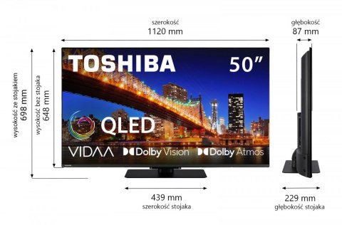 Telewizor QLED 50 cali 50QV3F63DG Toshiba