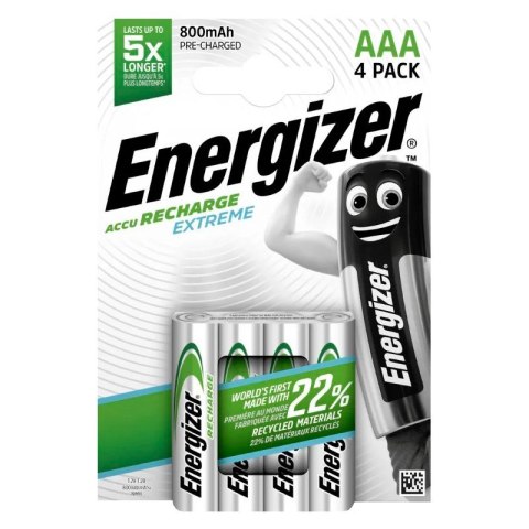 Akumulator Extreme AAA L92 800 mAh 4 szt. blister Energizer