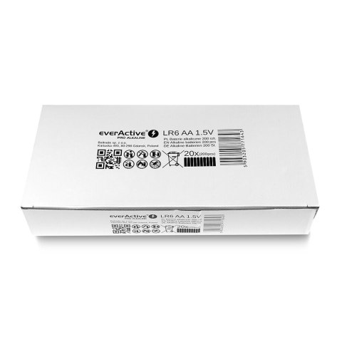 Baterie paluszki LR6/AA folia 10 szt. EverActive