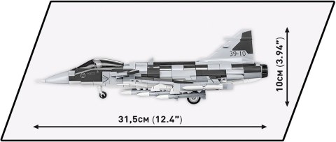 Klocki Armed Forces SAAB Jas 39 Gripen E 480 klocków Cobi Klocki