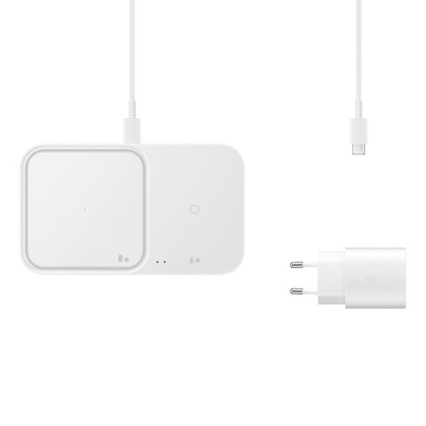 Ładowarka Samsung Wireless Charger Duo indukcyjna 15W - biała SAMSUNG