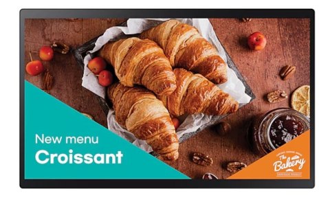 Monitor profesjonalny QB24C-T 24cali Matowy, Dotykowy 16h/7 250(cd/m2) 1920x1080(FHD) S10 Player(Tizen7, VXT Ready) WiFi/BT 3lat Samsung