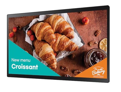 Monitor profesjonalny QB24C-T 24cali Matowy, Dotykowy 16h/7 250(cd/m2) 1920x1080(FHD) S10 Player(Tizen7, VXT Ready) WiFi/BT 3lat Samsung