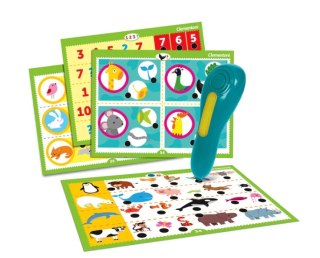 Mówiące Pióro 500 Pytań Zwierzęta Uczę się Bawiąc Język Polski Clementoni 50781 Clementoni