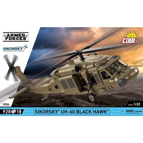 Klocki Sikorsky UH-60 Black Hawk 928 klocków Cobi Klocki