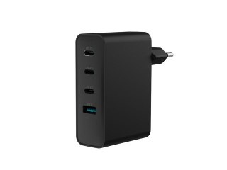 Ładowarka sieciowa Ribera GAN 3xUSB-C + 1x USB-A 100W czarna Natec