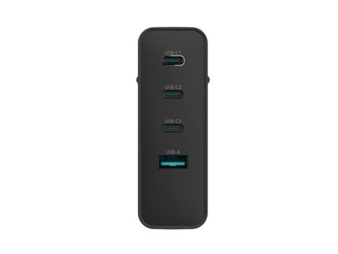 Ładowarka sieciowa Ribera GAN 3xUSB-C + 1x USB-A 100W czarna Natec