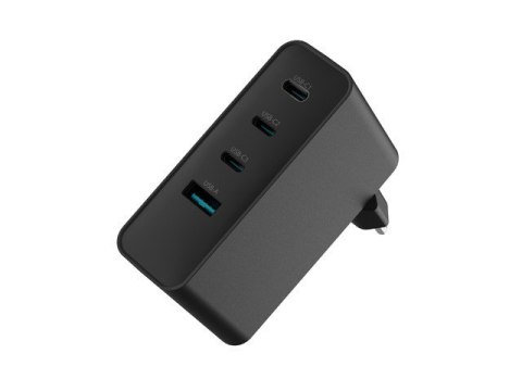 Ładowarka sieciowa Ribera GAN 3xUSB-C + 1x USB-A 100W czarna Natec