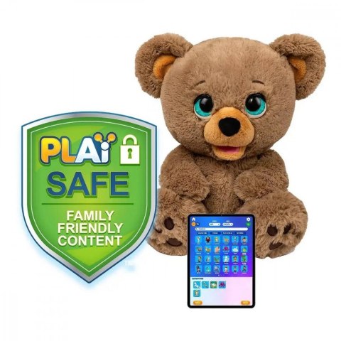 Maskotka interaktywna Poe Ai - Miś tworzący bajki Cobi