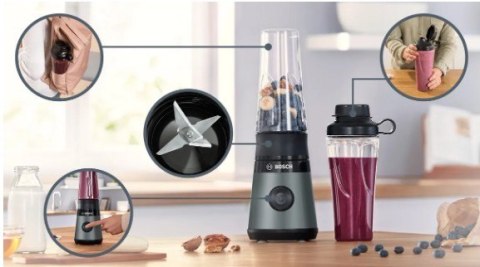 Mini blender z butelką ToGo MMB2111S Bosch