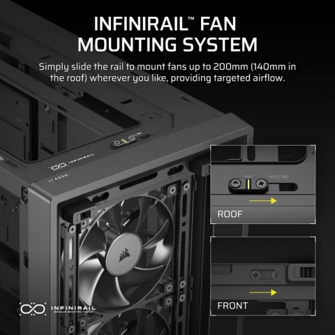 Obudowa FRAME 4000D RS Black Mid Tower ATX Corsair