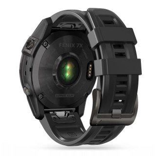 Pasek na Garmin Fenix 5 / 6 / 6 Pro / 7 IconBand - czarny Tech-Protect