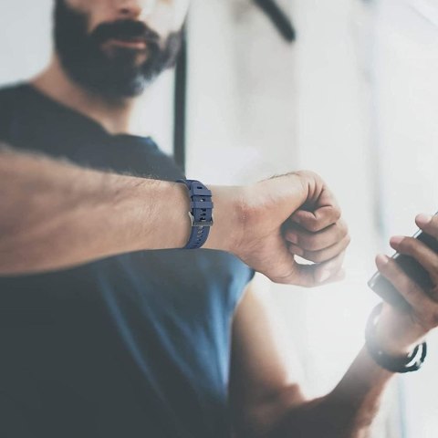 Pasek na Garmin Fenix 5 / 6 / 6 Pro / 7 IconBand - czarny Tech-Protect