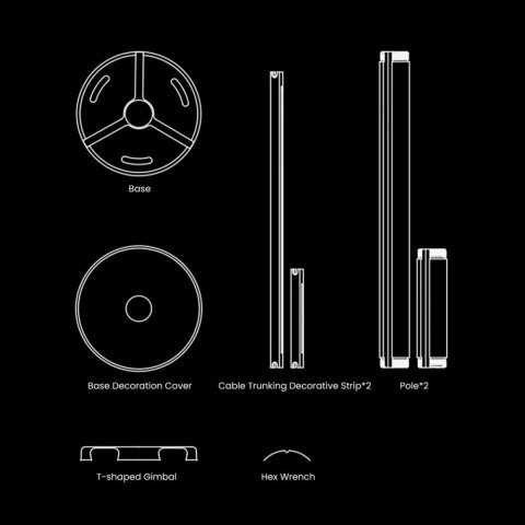 Uchwyt do projektora 4K P082 JMGO