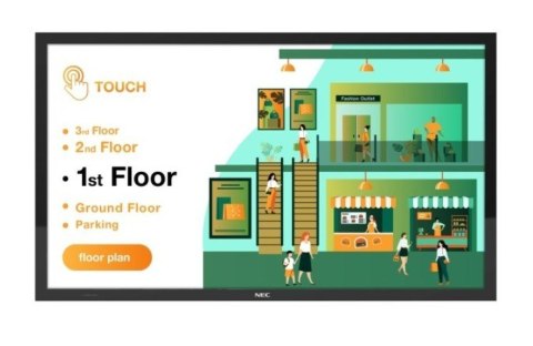 Monitor wielkoformatowy MultiSync M432 43 cale 550cd/m2 24/7 Sharp